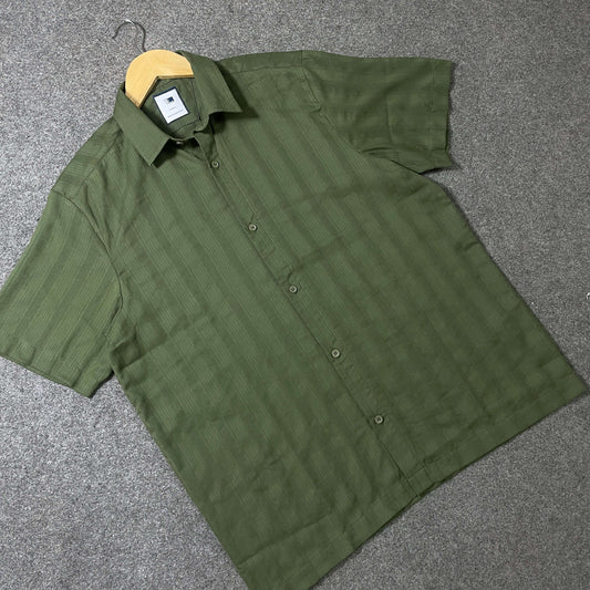 Half Sleeve Shirt | Olive